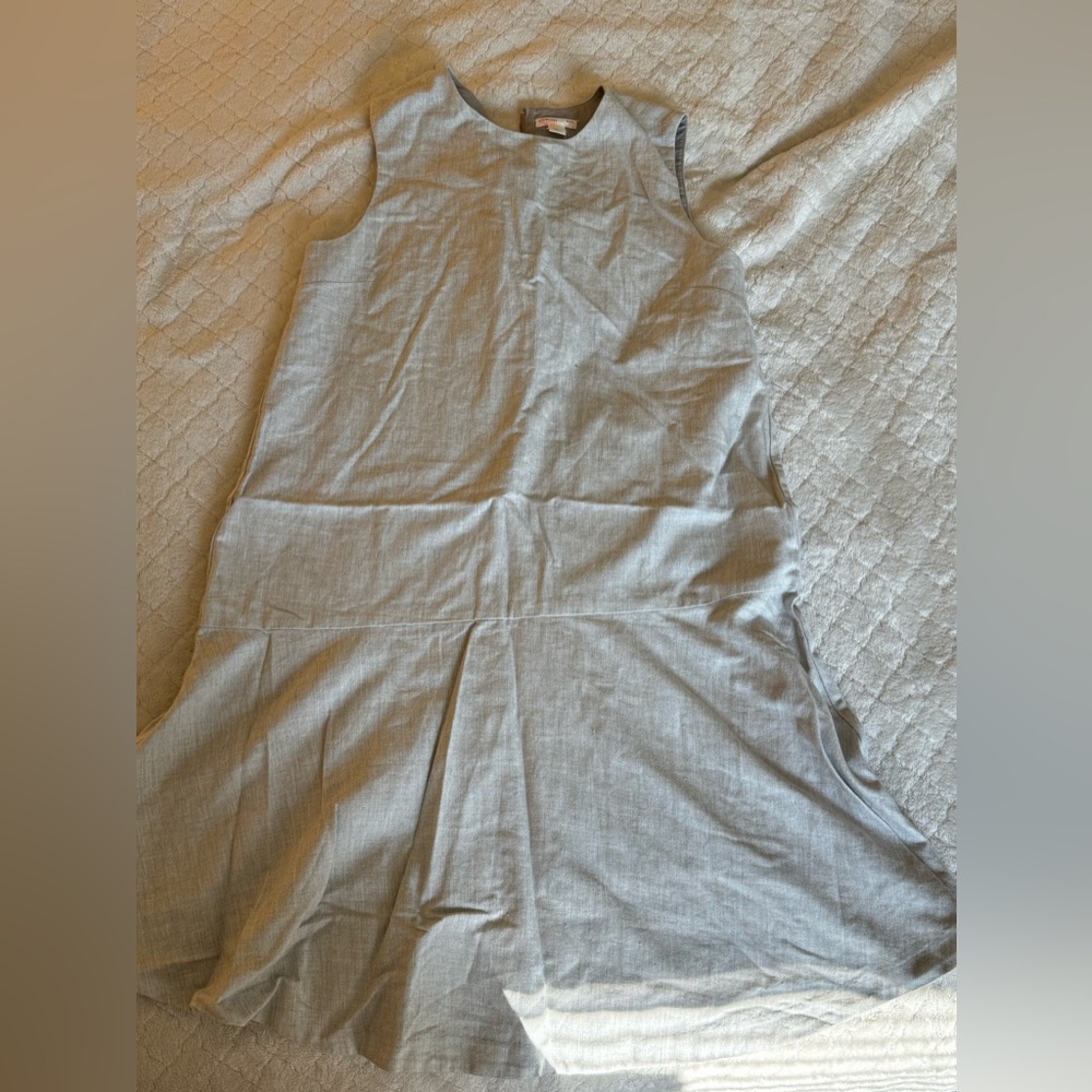 Grey Crew Cuts Dress; Size: 14; Never worn; Light heather gray; 100% Cotton